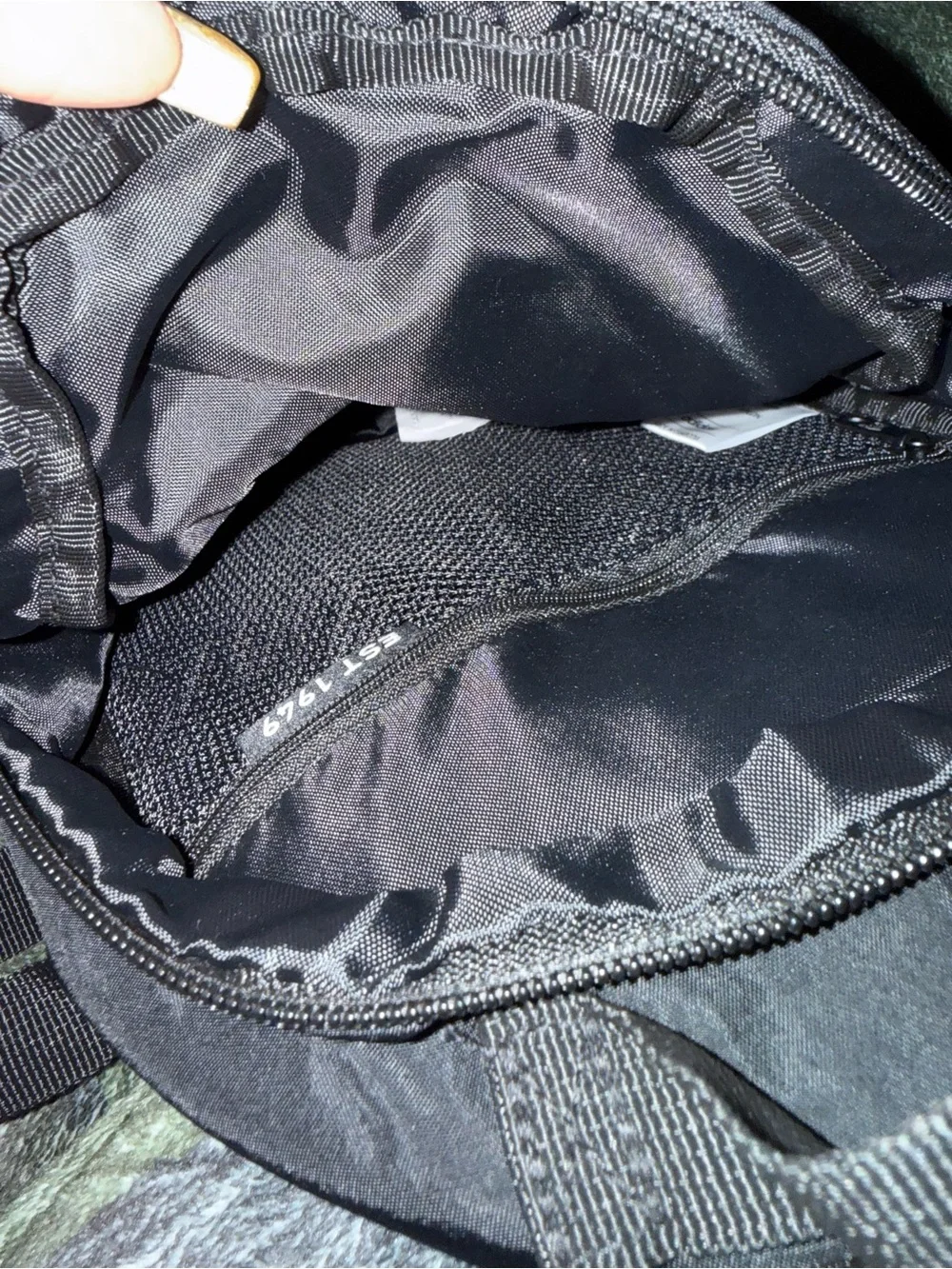adidas Black Mini Backpack with Detachable Round Pouch- New